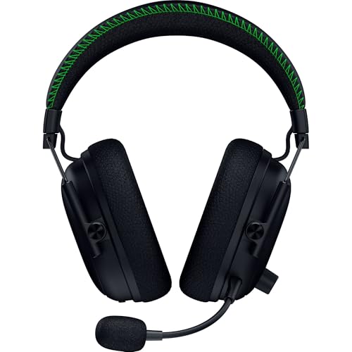 Razer BlackShark V3 Pro Wireless ANC Xbox Gaming Headset, Black | Full Band Mic, 50mm Drivers, 2.4 GHz, Bluetooth, USB, 3.5mm, Works with PC, Mac, PS5, Nintendo Switch, 70 Hr Battery - color: Black, style: Xbox