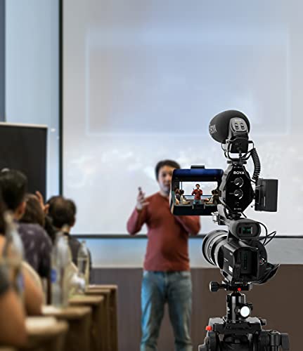 Boya BY-BM3031 – Supercardioid Condenser Microphone That Delivers Sound for DSLRs, camcorders, Audio recorders and More, Black - style: BY-BM3031