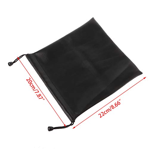 Soft Headphone Leather Storage Bag Waterproof Protective for Case for Large Size Headband Headphone Accessories