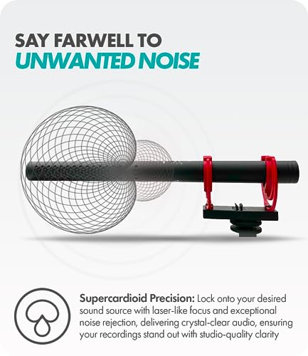 Movo X3-II XLR Shotgun Microphone & BWS1000 Wind Blimp Bundle – Professional Audio Kit for Film