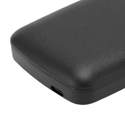 Wireless Single Earpiece, Bluetooth 5.4 Headset, ENC Noise Canceling Business Earpiece with Charging Case, 6H Talk Time & Auto Pairing, Ideal for Driving & Office