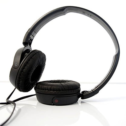 Sony ZX110 Over-Ear Dynamic Stereo Headphones (Black) - color: Black, size: Over-ear, style: Over Ear