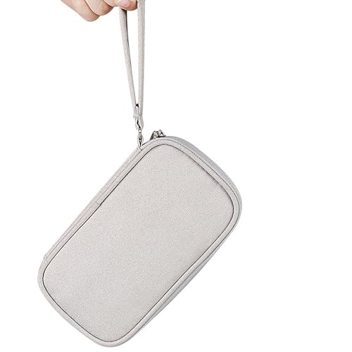 Organizer Bag Case Electronic Devices Travel Pouch Cable USB Charger Accessories Cellphone SD Power Bank Earphone - color: Signle Layer-Grey