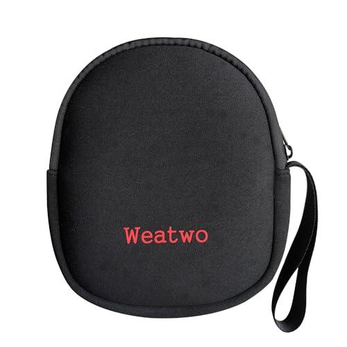 Headphone Storage Bag for Travel Carrying SBR Lightweight Headset Case | Bag for Foldable Over Ear Headphones/Neckband Earbuds, Fit for Sony, Skullcandy, Plantronics, Bose, Beats, JBL, Sennheiser