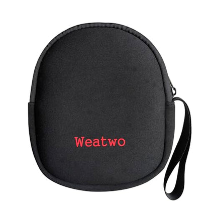 Headphone Storage Bag for Travel Carrying SBR Lightweight Headset Case | Bag for Foldable Over Ear Headphones/Neckband Earbuds, Fit for Sony, Skullcandy, Plantronics, Bose, Beats, JBL, Sennheiser
