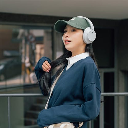 Sony WH-CH720NW Noise Canceling Wireless Bluetooth Headphones - Built-in Microphone - up to 35 Hours Battery Life and Quick Charge - Matte White - color: White