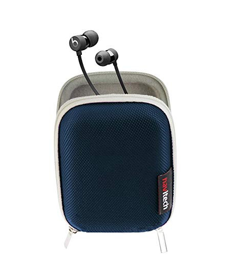 Navitech Blue Hard Protective Earphone Case Compatible With Sudio Bluetooth Sport Headset TRE in-Ear Water Resistant Wireless Headphones