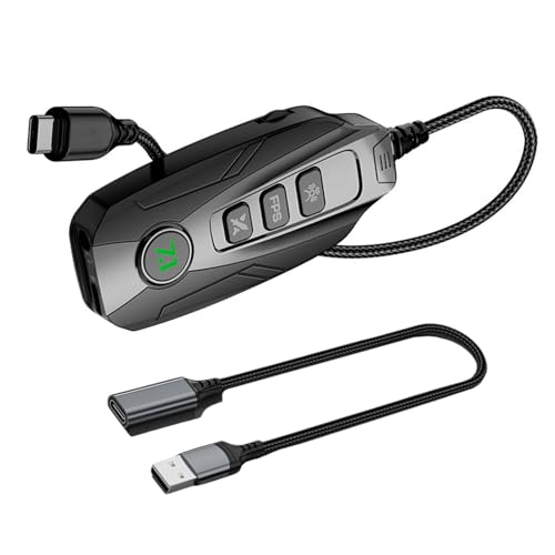 GS20 Type C / USB Small Sound Card 7.1 Uses external channel black gaming card with surround for wide compatibility