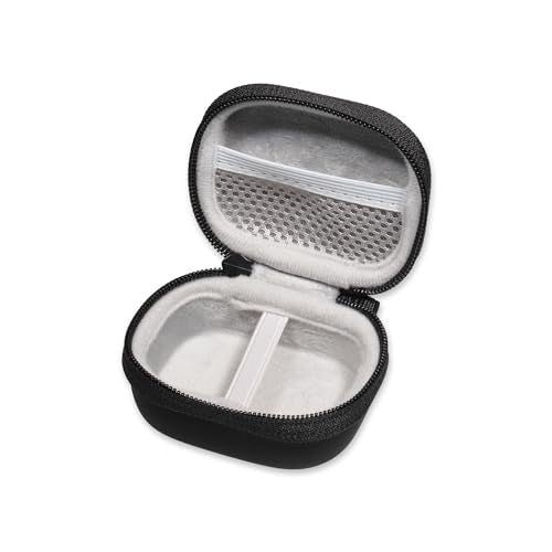Case for King Lucky Jewelry-Inspired Clip-On Earbuds with Butterfly Earrings, Clip-on Earbuds Jewelry Wireless Bluetooth 5.4 Comfortable Open Ear Headphones (Black) - color: Black