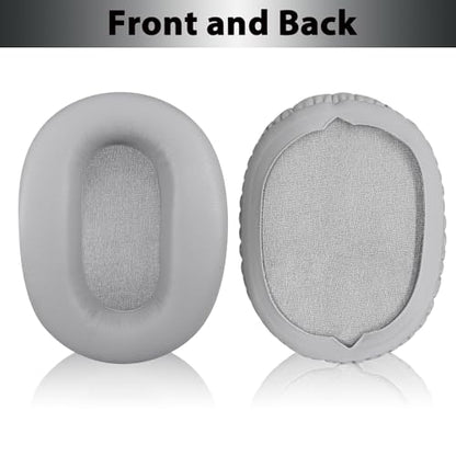 WH-CH710N Replacement Earpads Ear Cushions, Ear Pads for Sony WH-CH710N, WH-CH720N Headphones, Ear Cushions with Soft Protein Leather, Ear Comfort Memory Foam(Light Gray) | Softer Protein Leather & High-Density Memory Foam Earpads for Sony Headphones - co