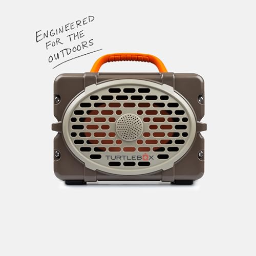 Turtlebox Original Gen 3 Outdoor Bluetooth Speaker, Waterproof, Delta - color: Delta