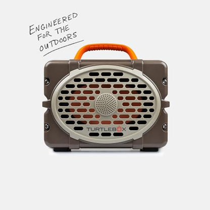 Turtlebox Original Gen 3 Outdoor Bluetooth Speaker, Waterproof, Delta - color: Delta
