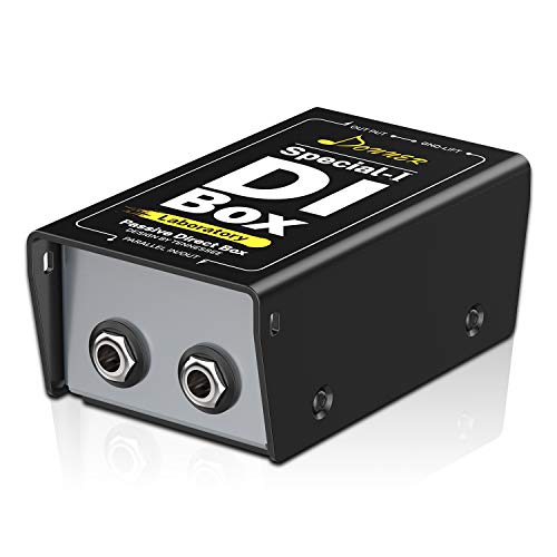 Donner Special-Ⅰ Professional High-Performance Passive DI-Box Unit Hum Eliminator 1/4" instrument Direct Box to balanced & unbalanced XLR - size: Compact