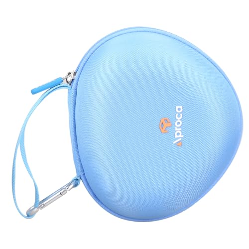 Aproca Kids Headphones Case Compatible with iClever BTH12 / HS19 / BTH26 Kids Bluetooth Headphones, Storage Hard Bag -Sky Blue (Case Only) - color: Sky Blue