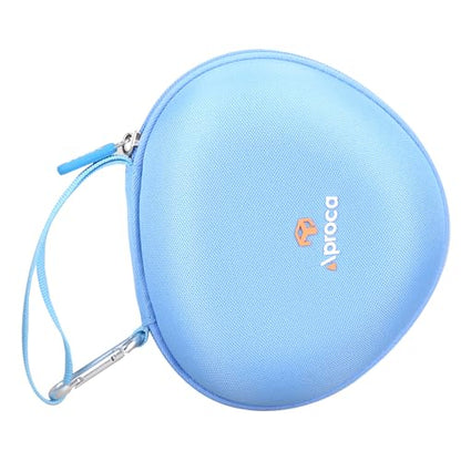 Aproca Kids Headphones Case Compatible with iClever BTH12 / HS19 / BTH26 Kids Bluetooth Headphones, Storage Hard Bag -Sky Blue (Case Only) - color: Sky Blue