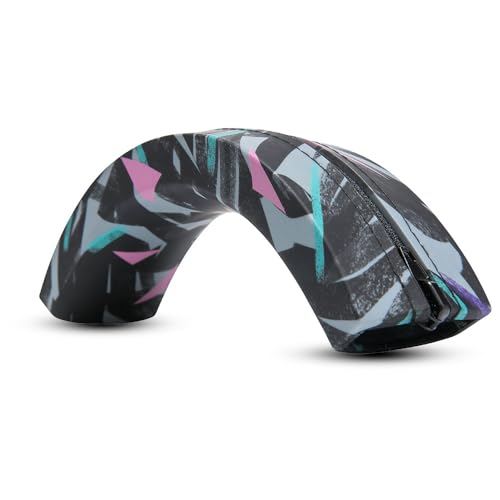 WC BandZ Cloud - Silicone Headband Cover for HyperX Cloud Series Headphones by Wicked Cushions | Enhanced Comfort, Style, & Sweat Protection | Exclusively for HyperX Cloud Series | 90's Black - color: 90's Black