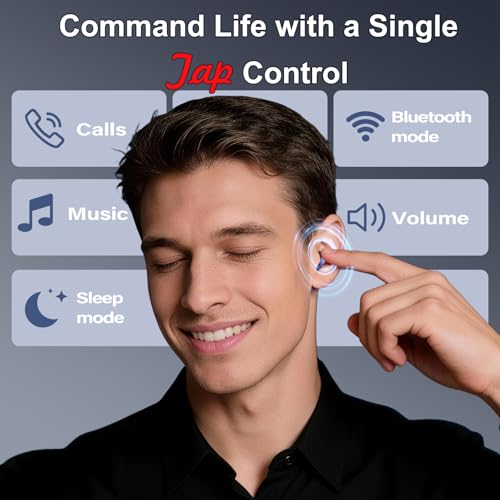 Sleep Earbuds Bluetooth 6.0 in Ear, Sleep Headphones with Sleep Monitor APP, 2026 New Mini Sleep Ear Buds with Small Earplugs for Side Sleepers, 48H Playtime Sleep Earphones with Sleep Mode Blue - color: Blue