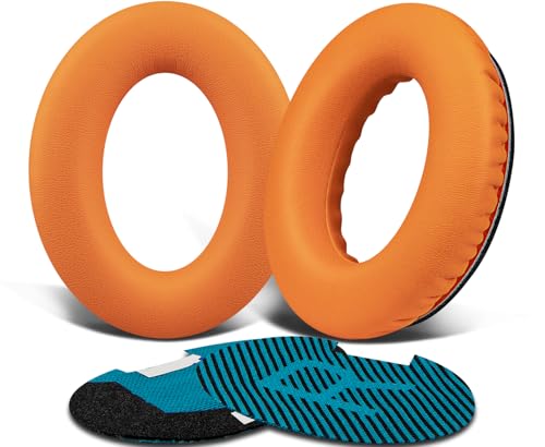 SoloWIT Earpads for Bose Headphones - Orange - color: Orange