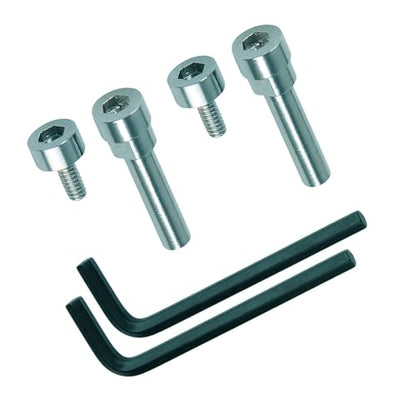 QC35 Hinge Screws - Specifically Designed Replacement Parts for Bose QuietComfort 35 II, QC35 II, QC35, QC45 and QC25 Headphones (Silver)