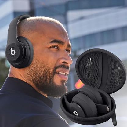 for Beats Studio Pro/Studio3/Solo4/Solo3 Headphones Hard Case, Black - color: Black Case