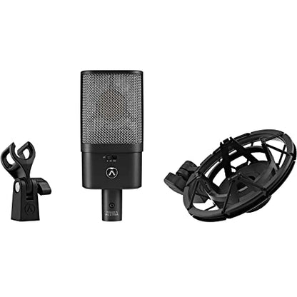 Austrian Audio OC16 Large-Diaphragm Cardioid Condenser Microphone Bundle Hi-X15 Professional Closed-Back Over-Ear Headphones