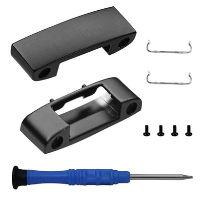 Studio Pro Hinge Replacement and Repair Kit Compatible with Beats Studio Pro (A2924) / Studio3 (A1914) Wireless Headphones – Durable Metal Folding Hinge Clip Cover Pin Set(Black) - color: Black