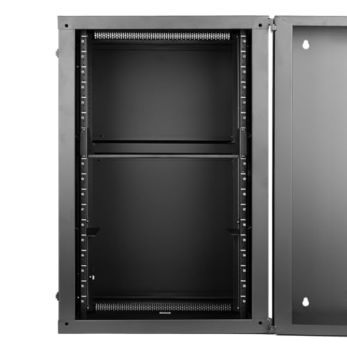 Gator Rackworks Universal Rack Mounting Vented Accessory Shelf, 3U Size - 15" Deep (GRW-SHELFVNT3) - size: 3U Rack Space - Vented