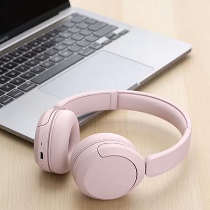 Defean Kit 2 IN1 Earpads for Sony WH-CH520 Wireless Headphones-Pink | Replacement Cushions Kit 2 IN1 Ear Pads + Headband,Replacement Headstrap Pad & Earpads Repair Part - color: Pink