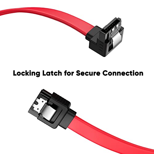 CableCreation SATA III Cable, 2-Pack 0.6FT SATA III 6.0Gbps 7pin Data Cable - size: 0.6FT, style: 2-Pack/Straight-Angle