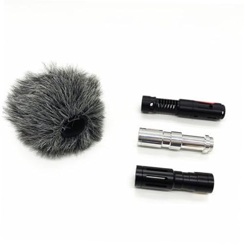 Microphone Furry Windscreen Muff Windshield for Camera Mic Protector with Large Pore Acoustic Foam Suitable for Outdoor Recording and Video Shooting