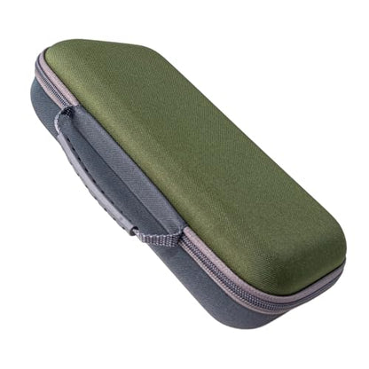 Microphone Case for 3, Microphone Bag for 2 Wireless Microphones EVA Hard Dual Wireless Mic Storage Bag for Gigging and Travel(Case Only)