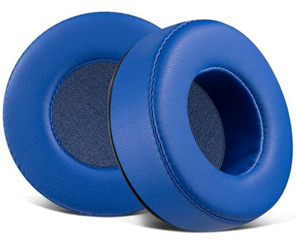 SOULWIT Earpads Replacement for Skullcandy Hesh & Hesh 2 Wireless Over-Ear Headphones, Ear Pads Cushions with Soft Protein Leather, Noise Isolation Foam - Blue - color: Blue