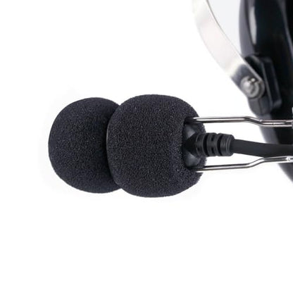 LEFXMOPHY Pop Filter for Rugged Radio Headset Mic Foam 3-Pack Microphone Windscreen