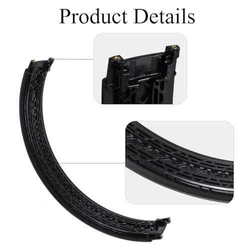 Studio Pro Replacement Headband & Hinge Replacement for Beats Studio Pro Headphone,Durable Repair Kit Replacement Parts Set(Black)