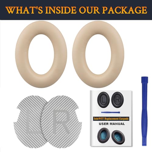 Earpads for Bose SoundLink AE2 - Beige | for SoundLink Around-Ear II (Model BA2) Over-Ear Headphones - color: Beige