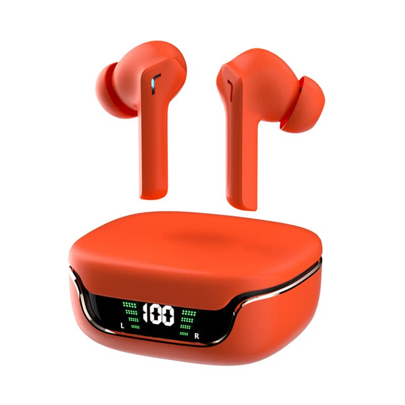 True Wireless Earbuds Bluetooth 5.3 in-Ear Headphones Dual Modes(Game/Music) Wireless Gaming Earbuds 55ms Ultra-Low Latency LED Power Display Bluetooth Earphones TWS Stereo Ear Buds 40H Playtime
