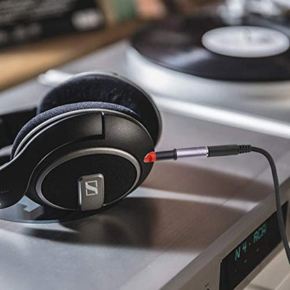 ath m50x 3.5mm to 2.5mm Adapter for Audio-Technica ATH-M40X, ATH-M70X | Headphone Jack Adapter for Sennheiser HD598 HD518 HD558 HD595 HD595 HD598se HD569 HD579 HD599