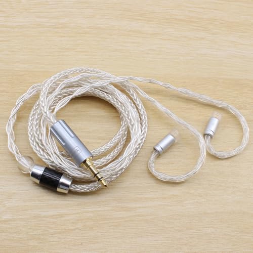 Youkamoo 3.5mm IEM Earphones Replacement Cable Compatible with Sennheiser IE80 IE80S IE8 IE8i, in-Ear Monitor Earphone Upgrade Cord 4ft/1.2m - style: 3.5mm