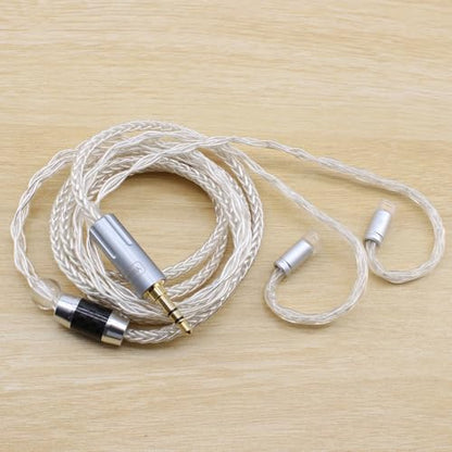 Youkamoo 3.5mm IEM Earphones Replacement Cable Compatible with Sennheiser IE80 IE80S IE8 IE8i, in-Ear Monitor Earphone Upgrade Cord 4ft/1.2m - style: 3.5mm