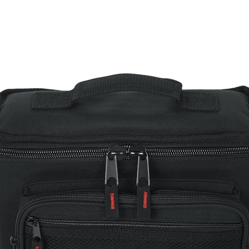 Gator Cases Padded Microphone Carry Bag; Holds up to (4) Wired Microphones. (GM-4) - size: (4) Wired Microphones (Nylon), style: (4) Wired Microphones (Nylon)