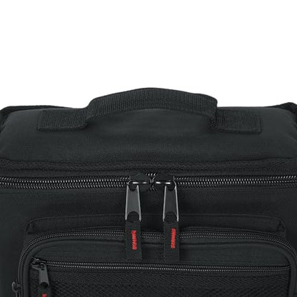 Gator Cases Padded Microphone Carry Bag; Holds up to (4) Wired Microphones. (GM-4) - size: (4) Wired Microphones (Nylon), style: (4) Wired Microphones (Nylon)