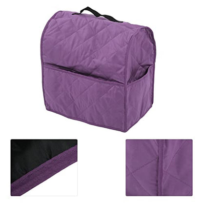 Kitchen Mixer Cover Carry Bag for 5Qt/6Qt, Fits Most Stand Mixers, - Scratch Quilted Polyester Pongee Fabric with Storage Pockets (Violet) - color: Violet