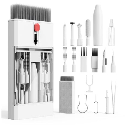 Keyboard Cleaning Kit, pc Cleaning kit with Keyboard Cleaner | Laptop Cleaner Kit, computer cleaning kit, 22-in-1 Computer Screen Cleaning keyboard Brush for Keyboard, MacBook, LaptopV