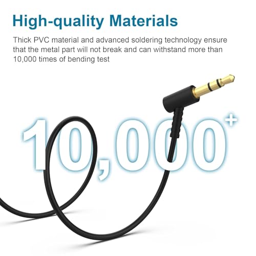 Headphone Extension Cable Compatible with Bose QuietComfort QC45 QC35II QC35 QC25 NC700 Headphones, 3.5mm Male to Female Stereo Audio Cable for Phone, PS4, Switch, Tablets (4ft) - style: 4ft