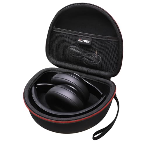 Case for Beats Studio Pro/Solo 4/Studio3/Solo3 Wireless Headphone Black | Hard Carrying Travel Case for Beats Studio Pro/Solo 4/Studio3/Solo3 Wireless Headphone - color: Black