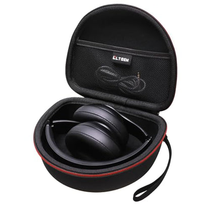 Case for Beats Studio Pro/Solo 4/Studio3/Solo3 Wireless Headphone Black | Hard Carrying Travel Case for Beats Studio Pro/Solo 4/Studio3/Solo3 Wireless Headphone - color: Black