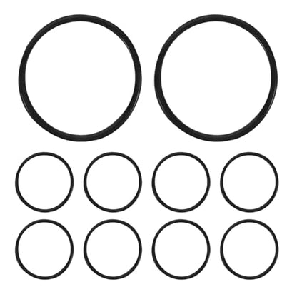Kisangel Microphone Shock Mount Bands Universal Mic Holder Rubber Bands for Condenser Microphones Anti Vibration Suspension Replacement Easy Install for Mic Stand and Recording Setup 10 Pcs