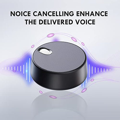 USB Computer Speakers, PC Speaker with Microphone, 2 Sound Modes | Hand Free Enhanced Voice Pick up, Compatible with Zoom for Video Meeting, Skype, Gaming, Zoom, Plug & Play