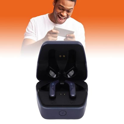 Wireless Gaming Earbuds, 2.4GHz Bluetooth 5.3 Earbuds, Low Latency with ENC Mic, Ideal for VR 2, Steam, ROG All, Claw, Legion Go, PC, Tablet, Laptop & Phone (Black) - color: Black