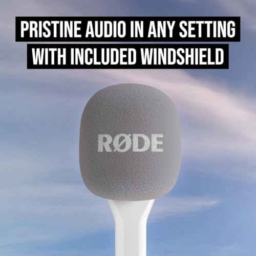 RØDE Interview GO Handheld Adaptor for RØDE Wireless Microphones (White) - color: White